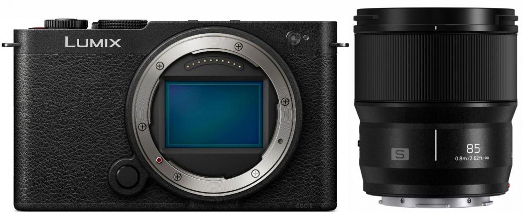Panasonic DC-S9 schwarz + Lumix S 85mm f1,8 - abzgl. 100,00€ Lumix S - Objektiv Herbst Aktion - abzgl. 700,00€ Lumix X-Mas Sofortrabatt Aktion