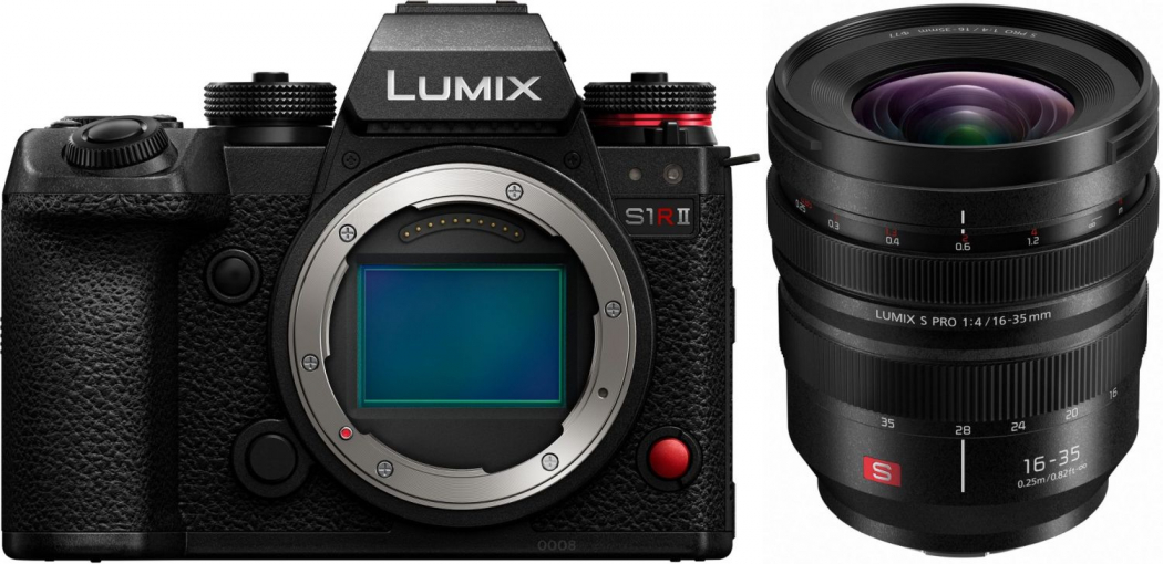 Panasonic Lumix DC-S1RII + S Pro 16-35mm f4 - abzgl. 150,00€ Lumix S - Objektiv Herbst Aktion - abzgl. 150,00€ Lumix S WBW Herbst Aktion
