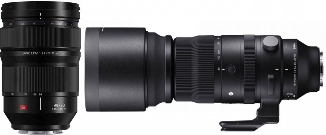 Panasonic Lumix S Pro 24-70mm f2,8 + Sigma 150-600mm f5-6,3 L-Mount - abzgl. 300,00€ Lumix S - Objektiv Herbst Aktion