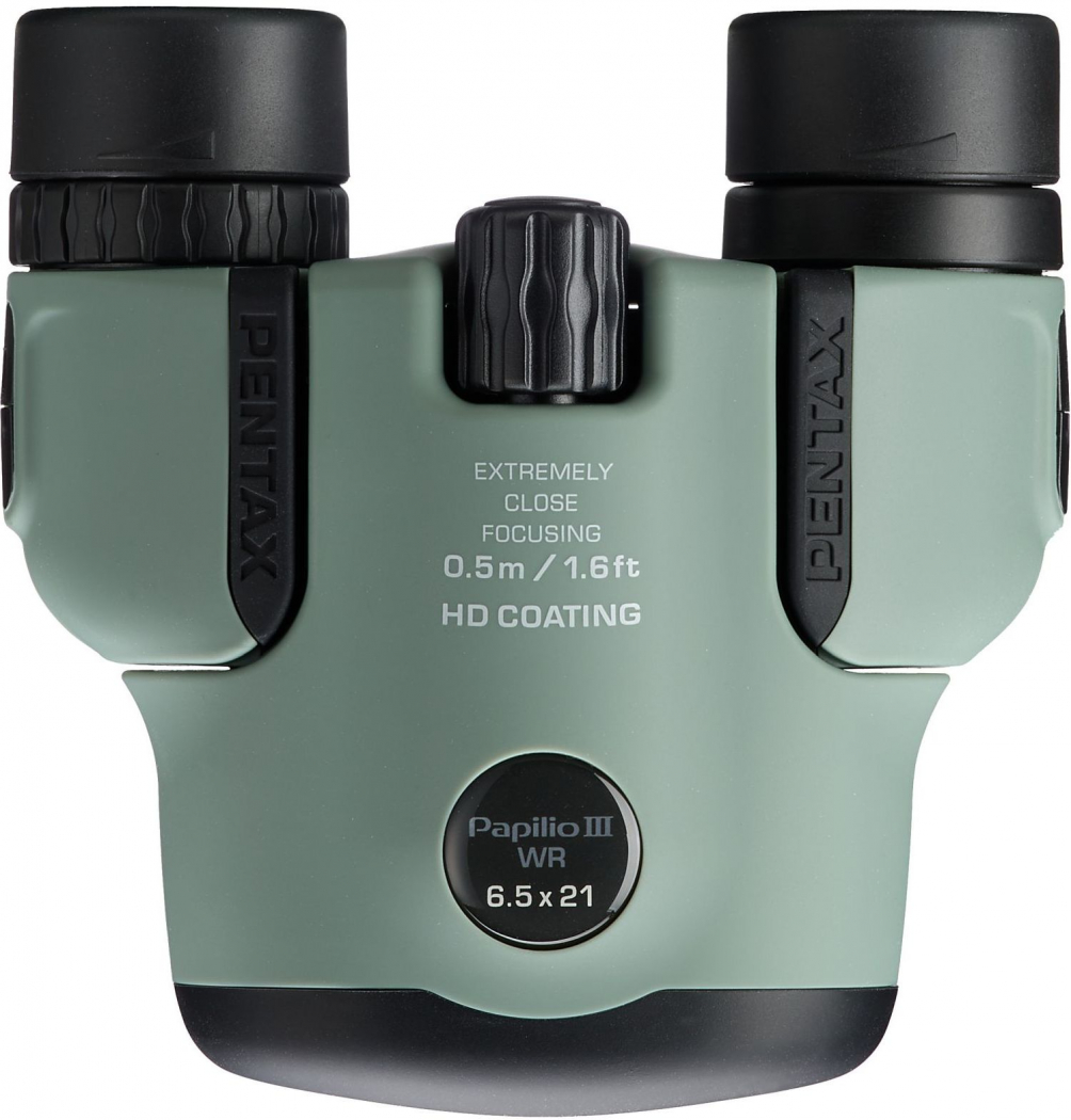 Pentax Fernglas Papilio III 6,5 x 21 WR olive - nach 29.01 EUR RICOH IMAGING Sommerpromotion