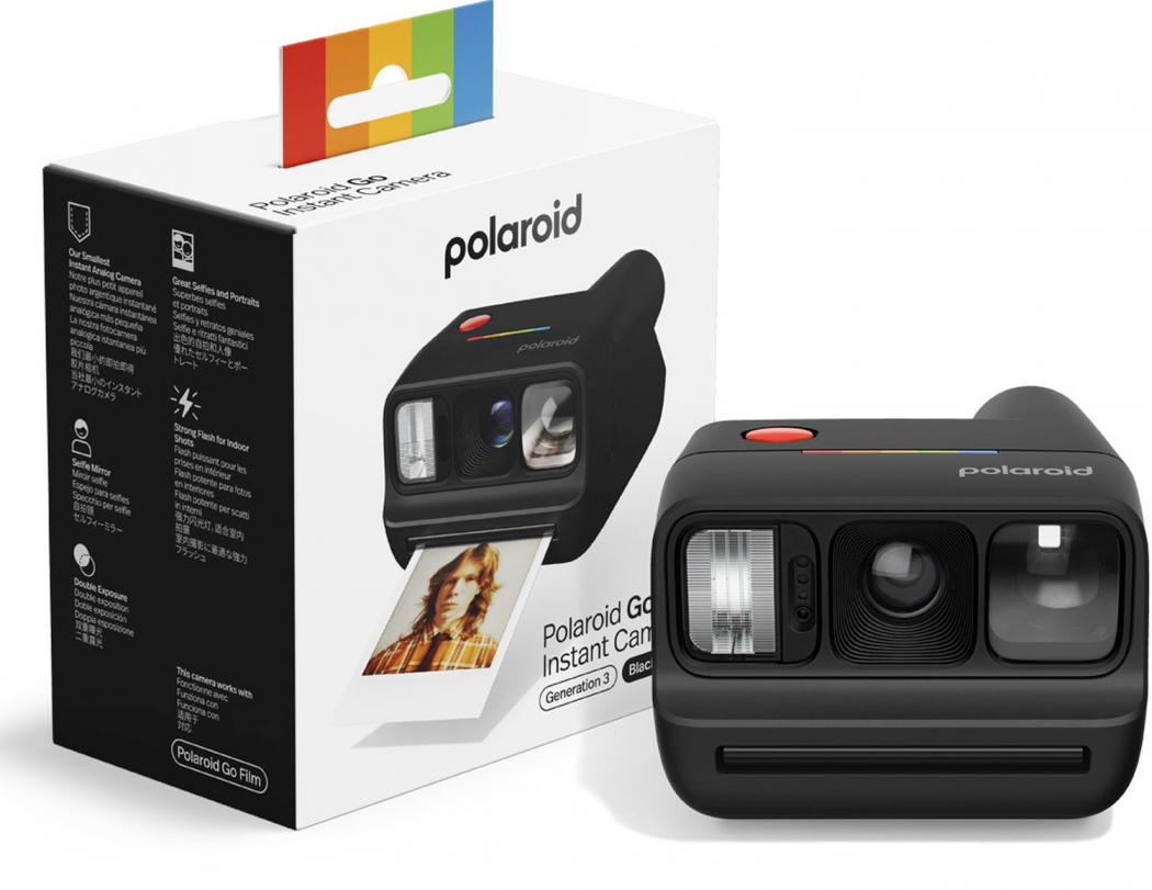 Polaroid Go Gen3 Camera schwarz Sofortbildkamera