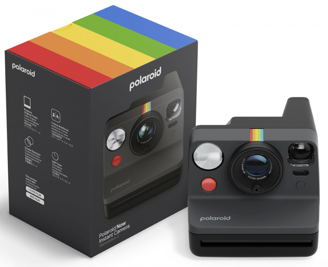 Polaroid Now Gen3 Camera Black Sofortbildkamera