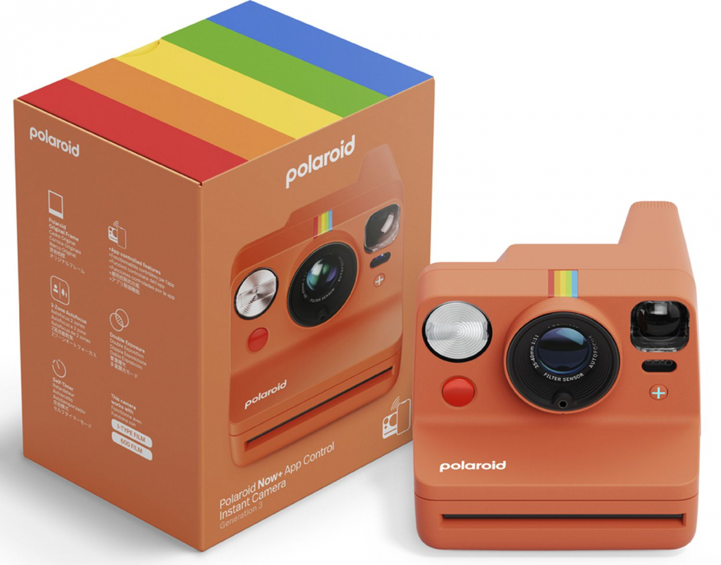 Polaroid Now + Gen3 Camera koralle Sofortbildkamera