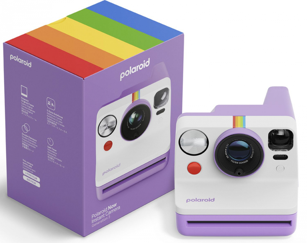 Polaroid Now Gen3 Kamera Purple Sofortbildkamera