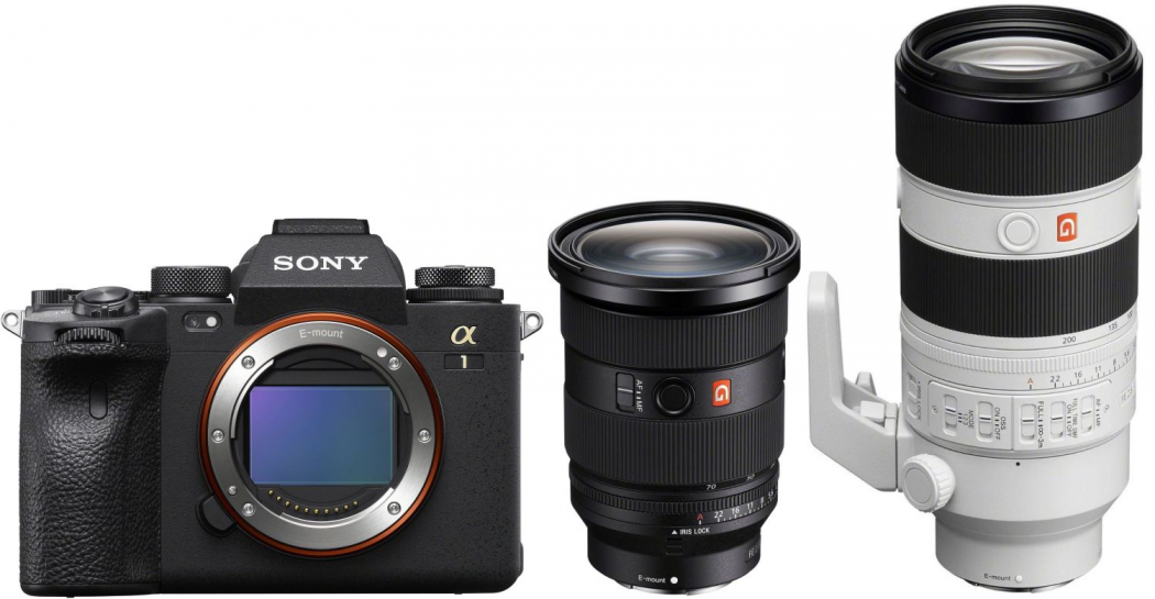 Sony Alpha 1 (ILCE-1) + FE 24-70mm f2,8 + SEL FE 70-200mm f2,8 - abzgl. 200,00€ Wildlife Objektiv-Rabatt - abzgl. 100,00€ Welcome to Alpha-Bonus