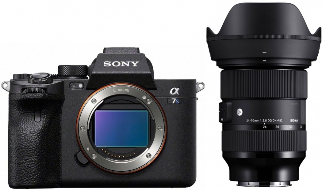 Sony Alpha 7S III (ILCE-7SM3) + Sigma 24-70mm f2,8 DG DN (A) Sony-E - abzgl. 300,00€ Winter Cashback