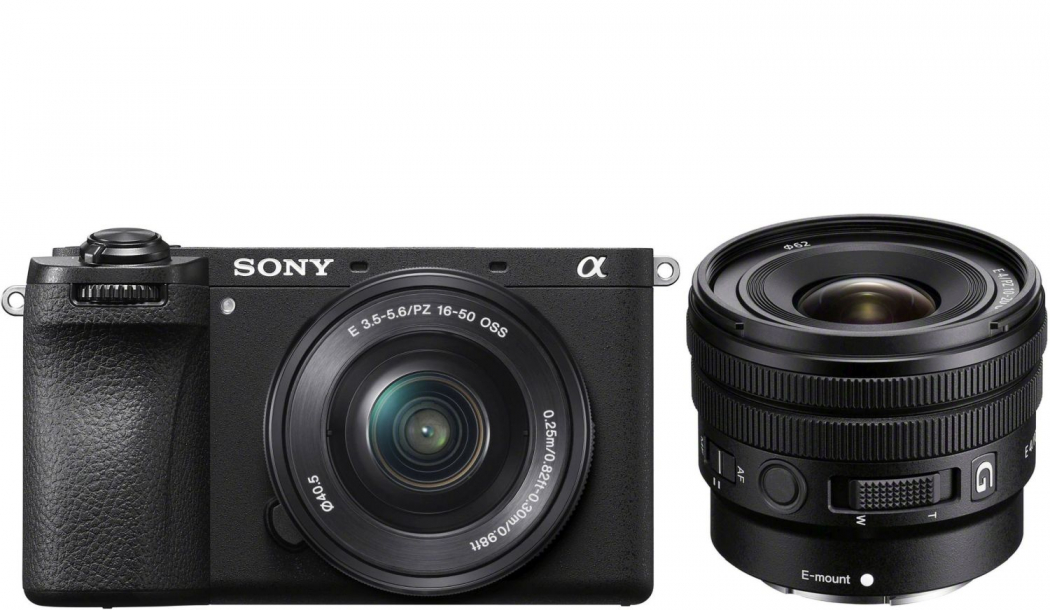 Sony Alpha ILCE-6700 + 16-50mm + PZ 10-20mm f4 G - abzgl. 100,00€ Sommer Cashback - nach 50 EUR Sony 'Summer Travel' Sofortrabatt