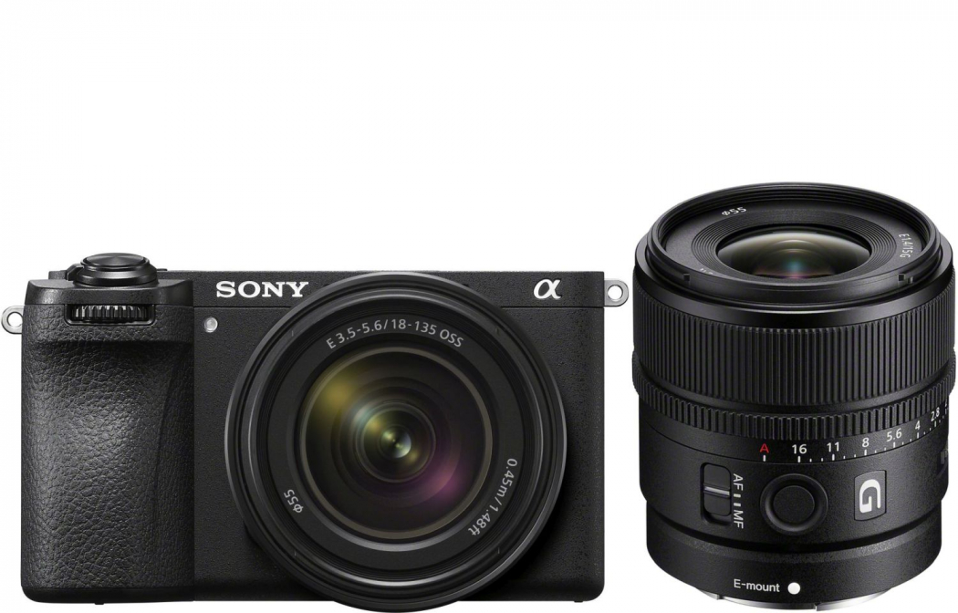 Sony Alpha ILCE-6700 + 18-135mm + 15mm f1,4 G - abzgl. 100,00€ Welcome to Alpha-Bonus