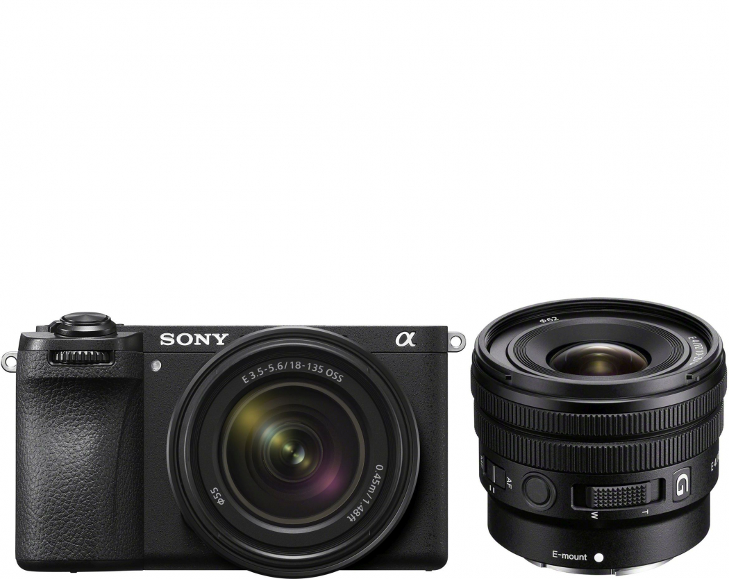 Sony Alpha ILCE-6700 + 18-135mm + PZ 10-20mm f4 G - abzgl. 100,00€ Sommer Cashback - nach 50 EUR Sony 'Summer Travel' Sofortrabatt