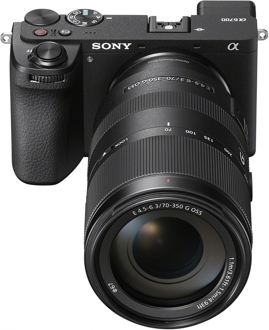 Sony Alpha ILCE-6700 + 70-350mm f4,5-6,3 - abzgl. 50,00€ Wildlife Objektiv-Rabatt - abzgl. 100,00€ Winter Cashback - abzgl. 100,00€ Welcome to Alpha-Bonus