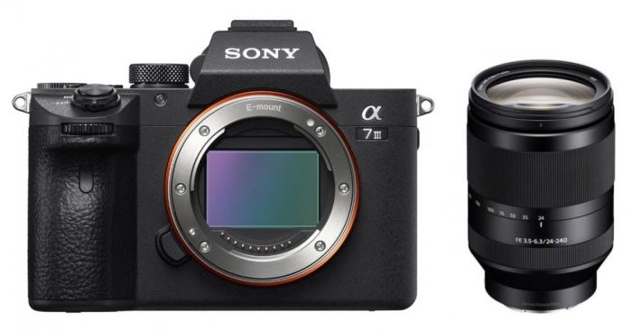 Sony Alpha ILCE-7 III (ILCE7M3) + SEL FE 24-240mm f3,5-6,3 OSS - abzgl. 100,00€ Welcome to Alpha-Bonus