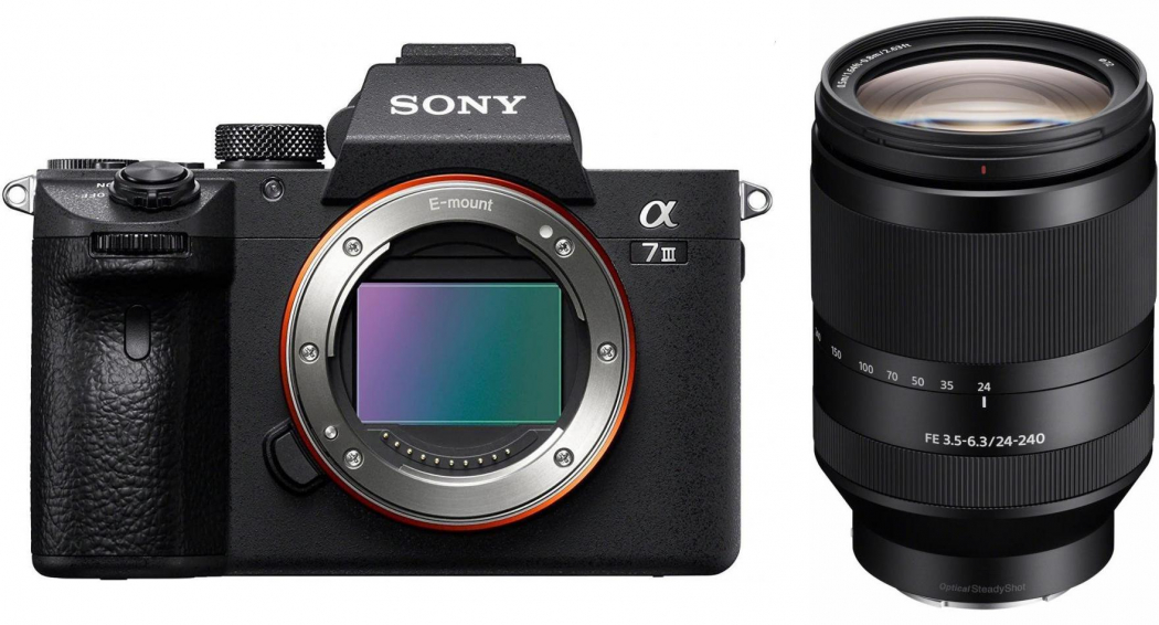 Sony Alpha ILCE-7 III (ILCE7M3) + SEL FE 24-240mm f3,5-6,3 OSS - abzgl. 100,00€ Welcome to Alpha-Bonus