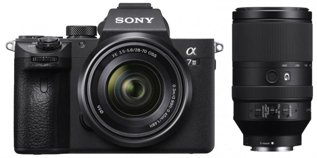Sony Alpha ILCE-7 III (ILCE7M3KB) + 28-70 SEL + FE 70-300 mm f4,5-5,6 - abzgl. 100,00€ Welcome to Alpha-Bonus