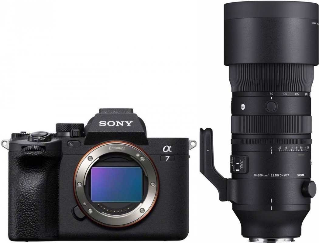 Sony Alpha ILCE-7 IV + Sigma 70-200mm f2,8 DG DN OS (S) - abzgl. 200,00€ Sigma Frühlings-Cashback - nach 100 EUR Sony 'Summer Travel' Sofortrabatt
