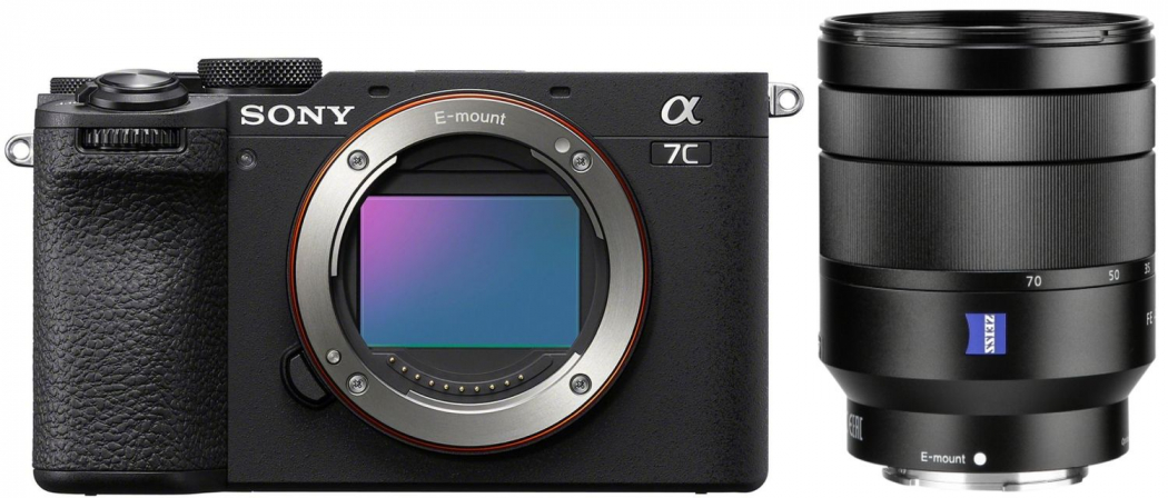 Sony Alpha ILCE-7C II Gehäuse schwarz + Vario-Tessar T 24-70mm f1:4 - abzgl. 100,00€ Winter Cashback - abzgl. 100,00€ Welcome to Alpha-Bonus
