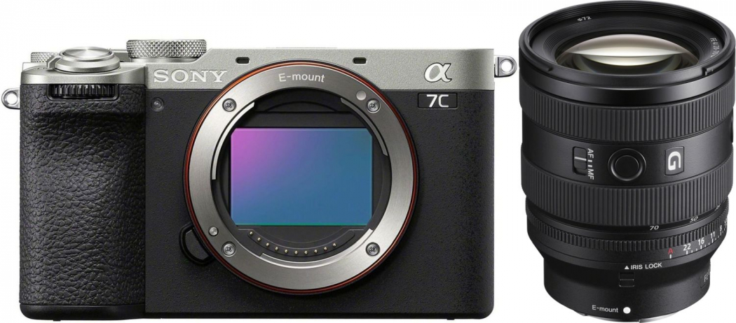 Sony Alpha ILCE-7C II Gehäuse silber + Sony SEL FE 20-70mm f4 G - abzgl. 300,00€ Winter Cashback - abzgl. 100,00€ Welcome to Alpha-Bonus