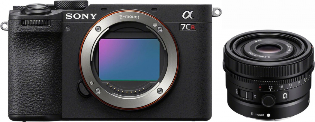 Sony Alpha ILCE-7CR schwarz + Sony SEL 40mm f2,5 G - abzgl. 200,00€ Winter Cashback