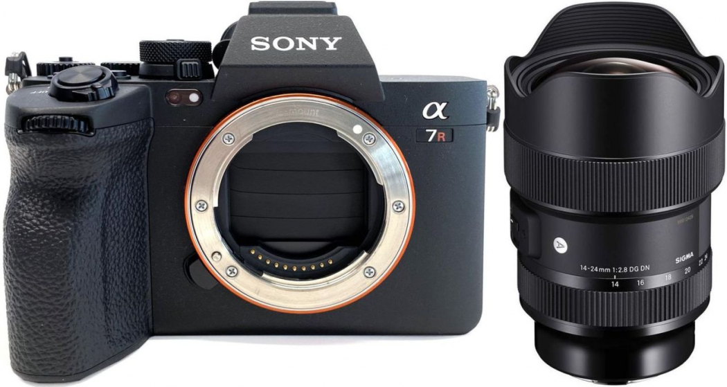 Sony Alpha ILCE-7R V + Sigma 14-24mm f2,8 DG DN (A) - nach 500 EUR Sony Alpha 7R V Sofortrabatt-Aktion