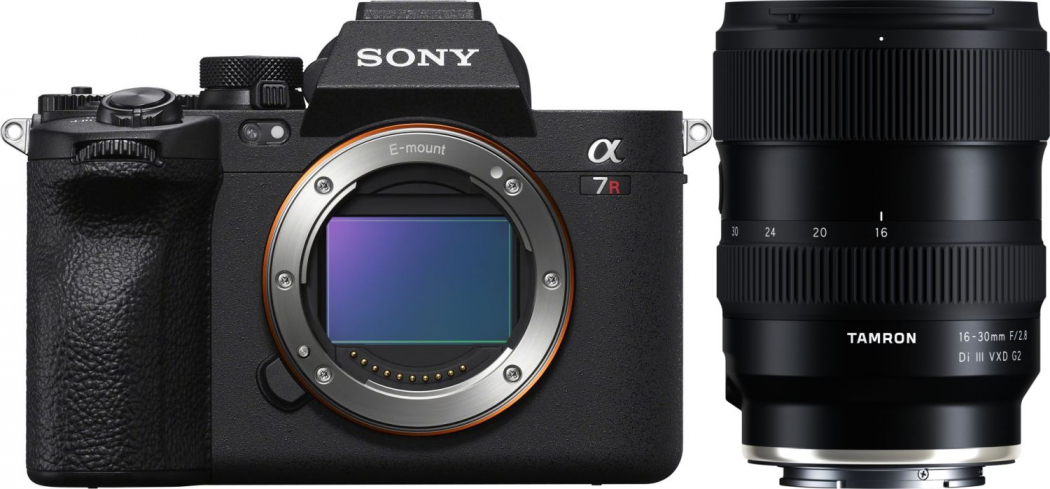 Sony Alpha ILCE-7R V + Tamron 16-30mm f2,8 Di III VXD G2 - nach 500 EUR Sony Alpha 7R V Sofortrabatt-Aktion