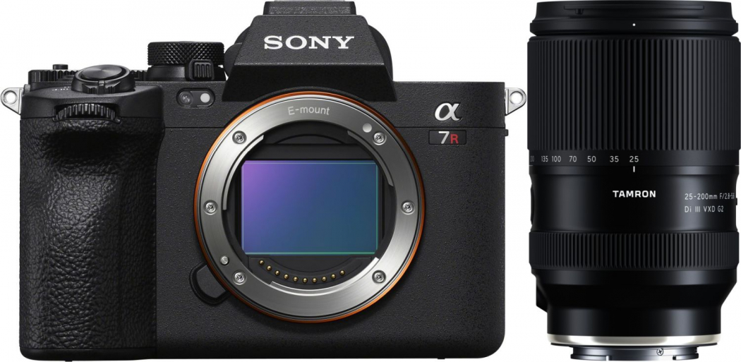Sony Alpha ILCE-7R V + Tamron 25-200mm f2,8-5,6 Di III VXD G2 - nach 500 EUR Sony Alpha 7R V Sofortrabatt-Aktion