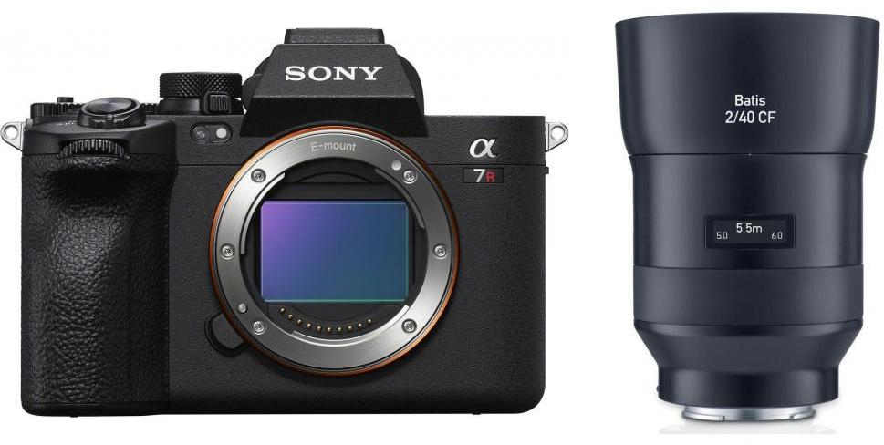 Sony Alpha ILCE-7R V + ZEISS Batis 40mm f2,0 - nach 500 EUR Sony Alpha 7R V Sofortrabatt-Aktion
