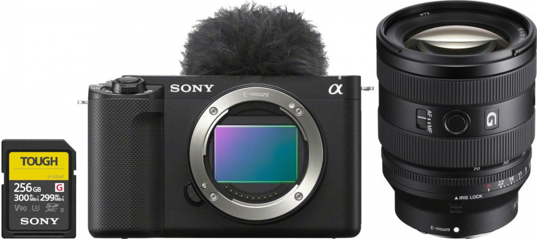 Sony Alpha ZV-E1 + 20-70mm f4 G + SDXC-Karte 256GB Tough - abzgl. 500,00€ Winter Cashback - abzgl. 100,00€ Welcome to Alpha-Bonus