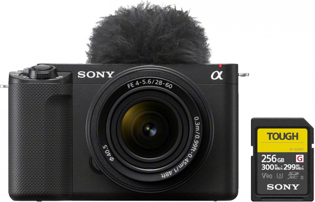 Sony Alpha ZV-E1 + 28-60mm + SDXC-Karte 256GB Tough - abzgl. 300,00€ Winter Cashback - abzgl. 100,00€ Welcome to Alpha-Bonus