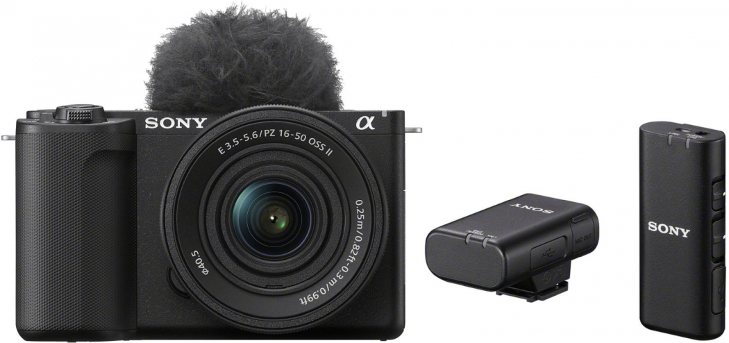 Sony Alpha ZV-E10 II + 16-50mm + ECM-W2BT Mikrofon - abzgl. 50,00€ Winter Cashback