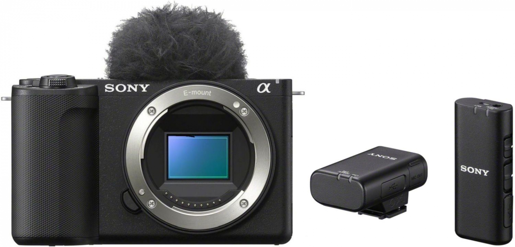 Sony Alpha ZV-E10 II + ECM-W2BT Mikrofon - abzgl. 50,00€ Winter Cashback