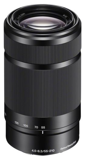 Sony Objektiv SEL 55-210 mm F4,5-6,3 schwarz - abzgl. 50,00€ Studierenden-Cashback