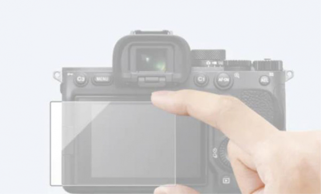Sony PCK-LG2 LCD-Glasschutzfolie für Sony Alpha 7 IV