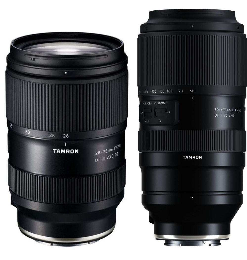 Tamron Objektiv Set Sony 28-75mm f2,8 + 50-400mm f4,5-6,3 - abzgl. 300,00€ Sofortrabatt-Aktion