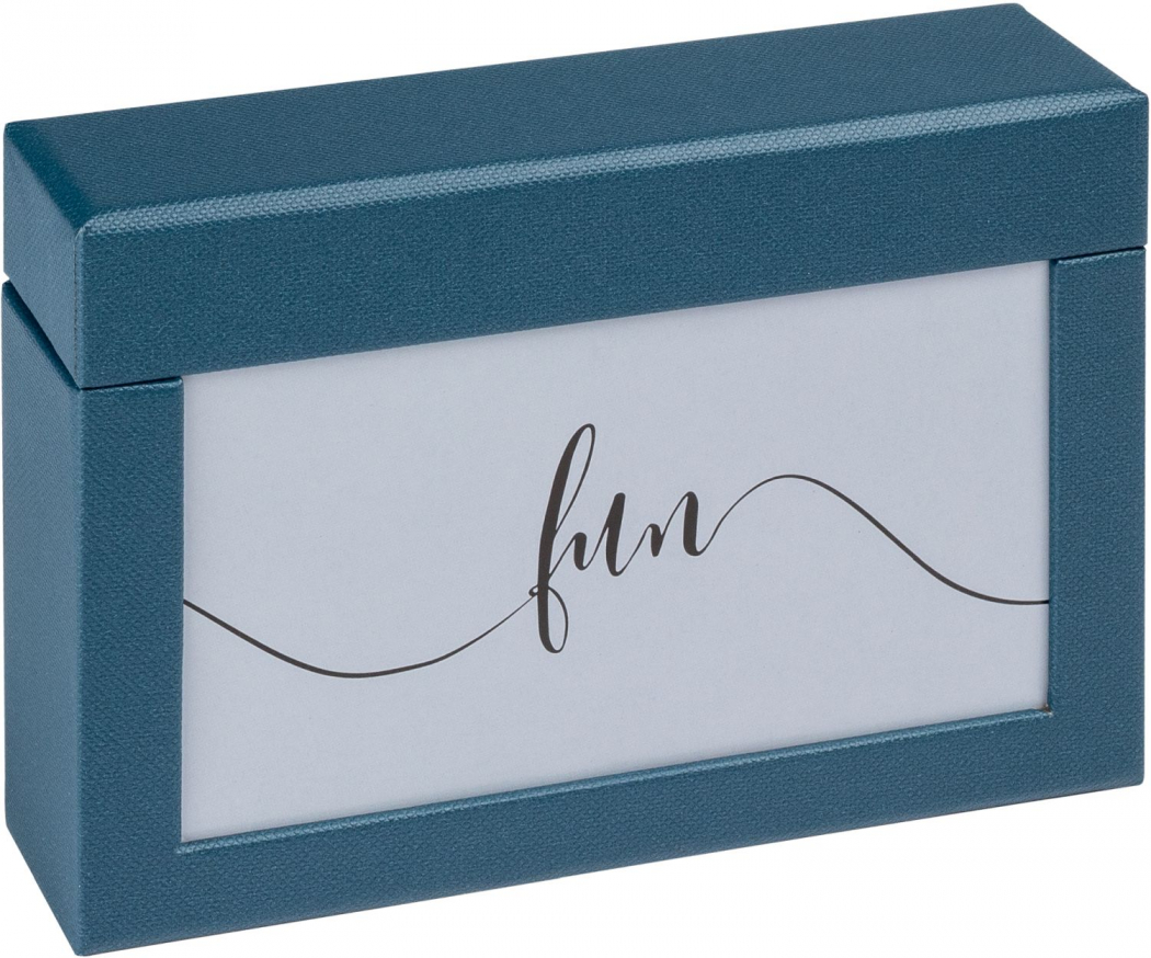 Walther FB-116-L Fotobox 10x15 blau für 100 Fotos