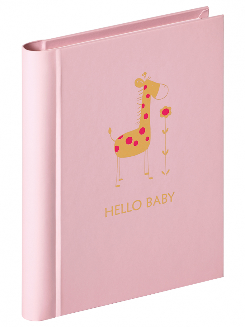 Walther MA-148-R Einsteckalbum Baby Animal rosa für 30 Fotos