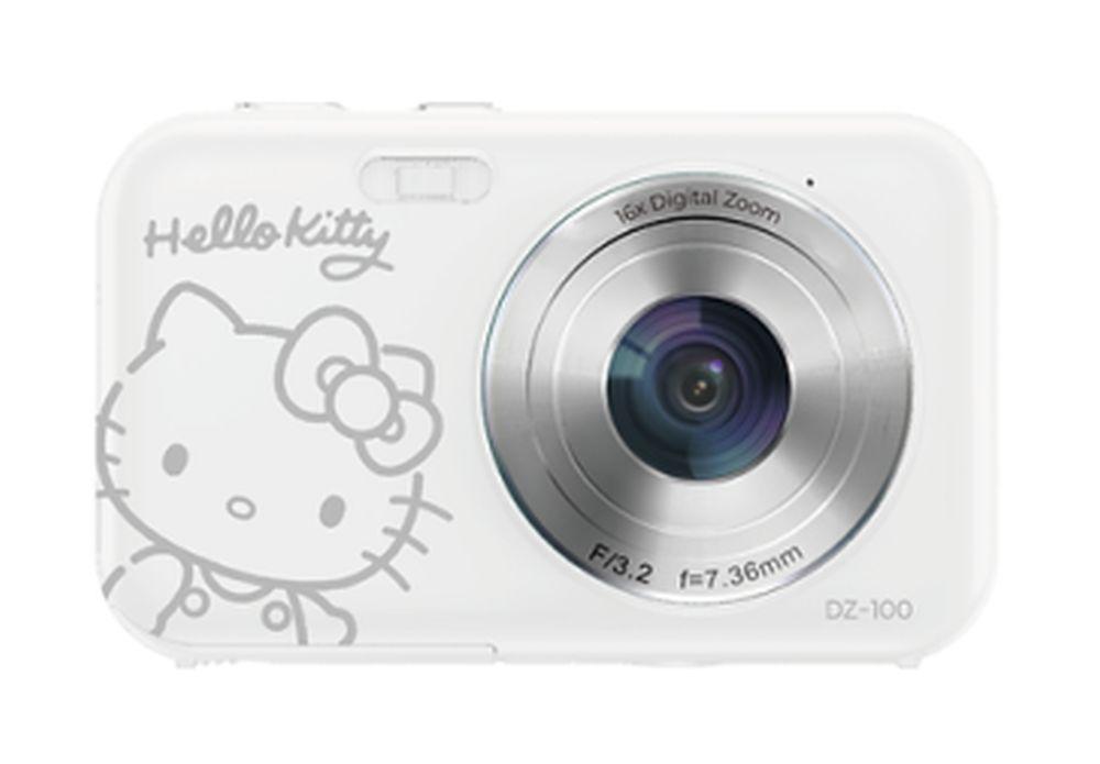 Yashica DZ-100 Hello Kitty weiß