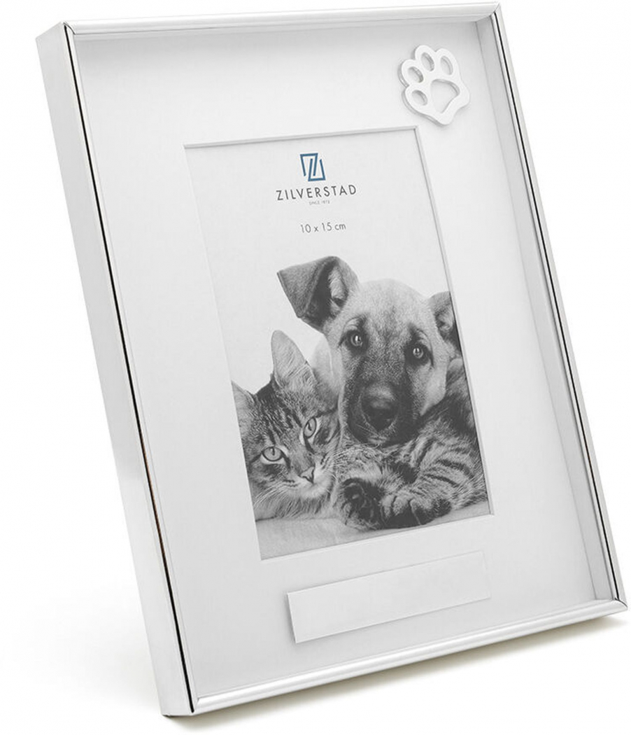 Zilverstad 7553231 Fotorahmen Haustier m. Pfote 10X15cm