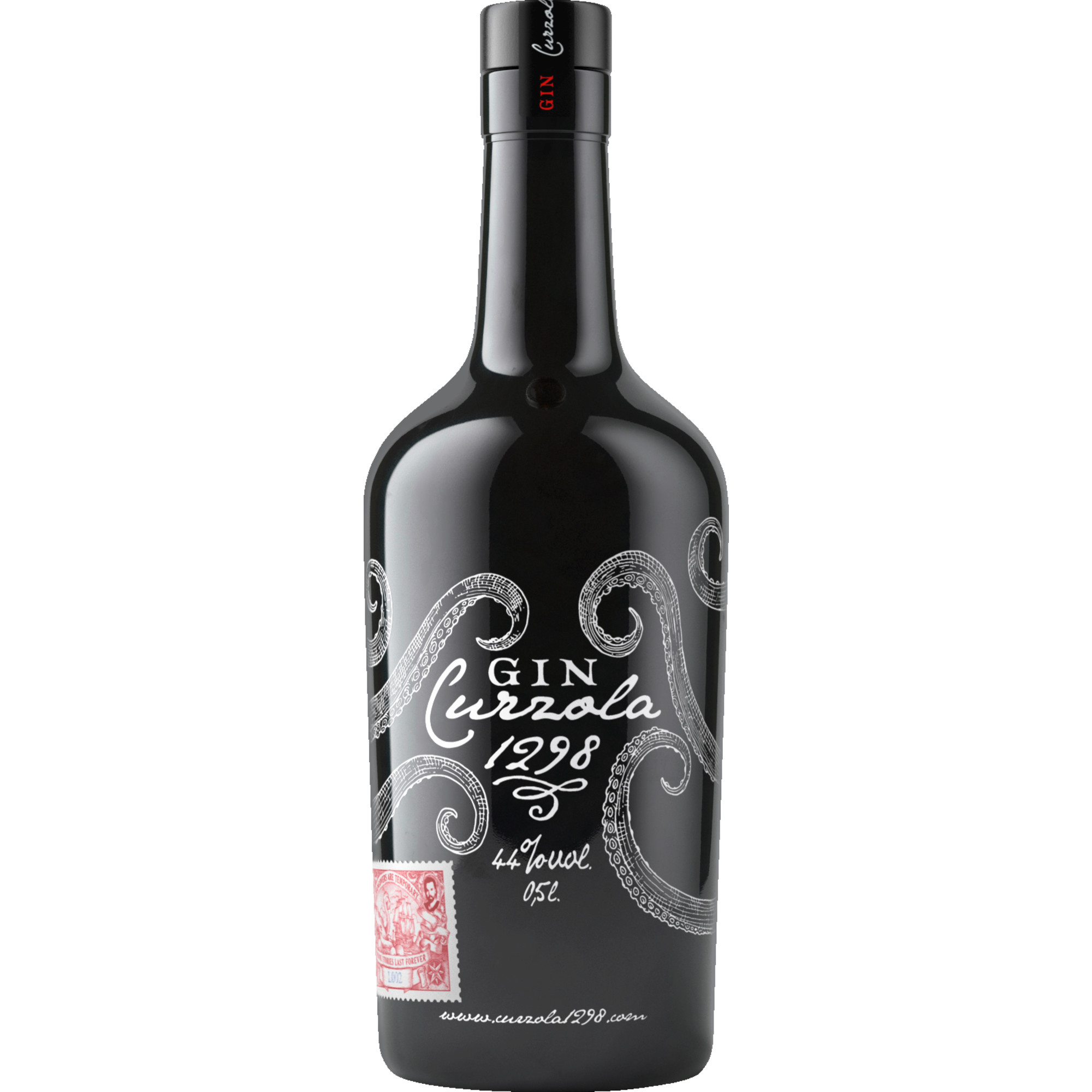 Gin Curzola 1298 Hamburg Dry Gin, 44 % vol. 0,5 L, Spirituosen