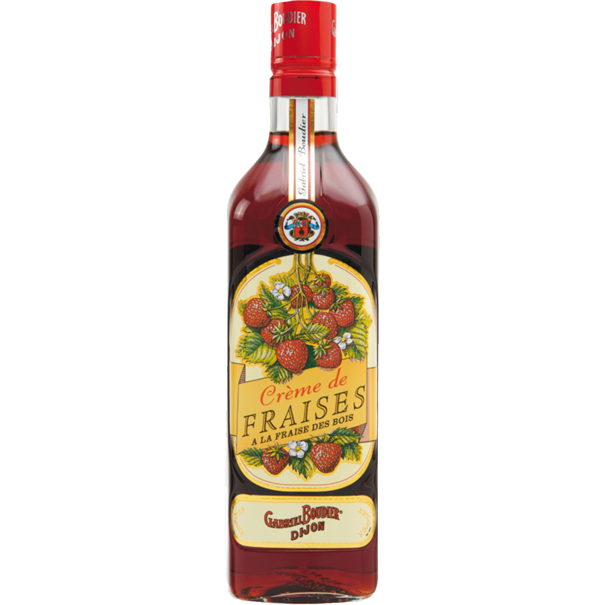 Liqueur Crème de Fraises, Likör, 20% Vol., 0,5L, Spirituosen