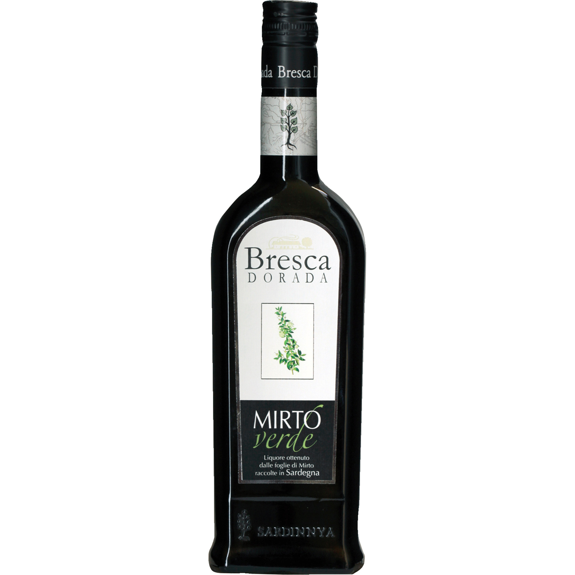 Mirto Verde di Sardegna Likör, 0,50 L, 30% Vol., Spirituosen