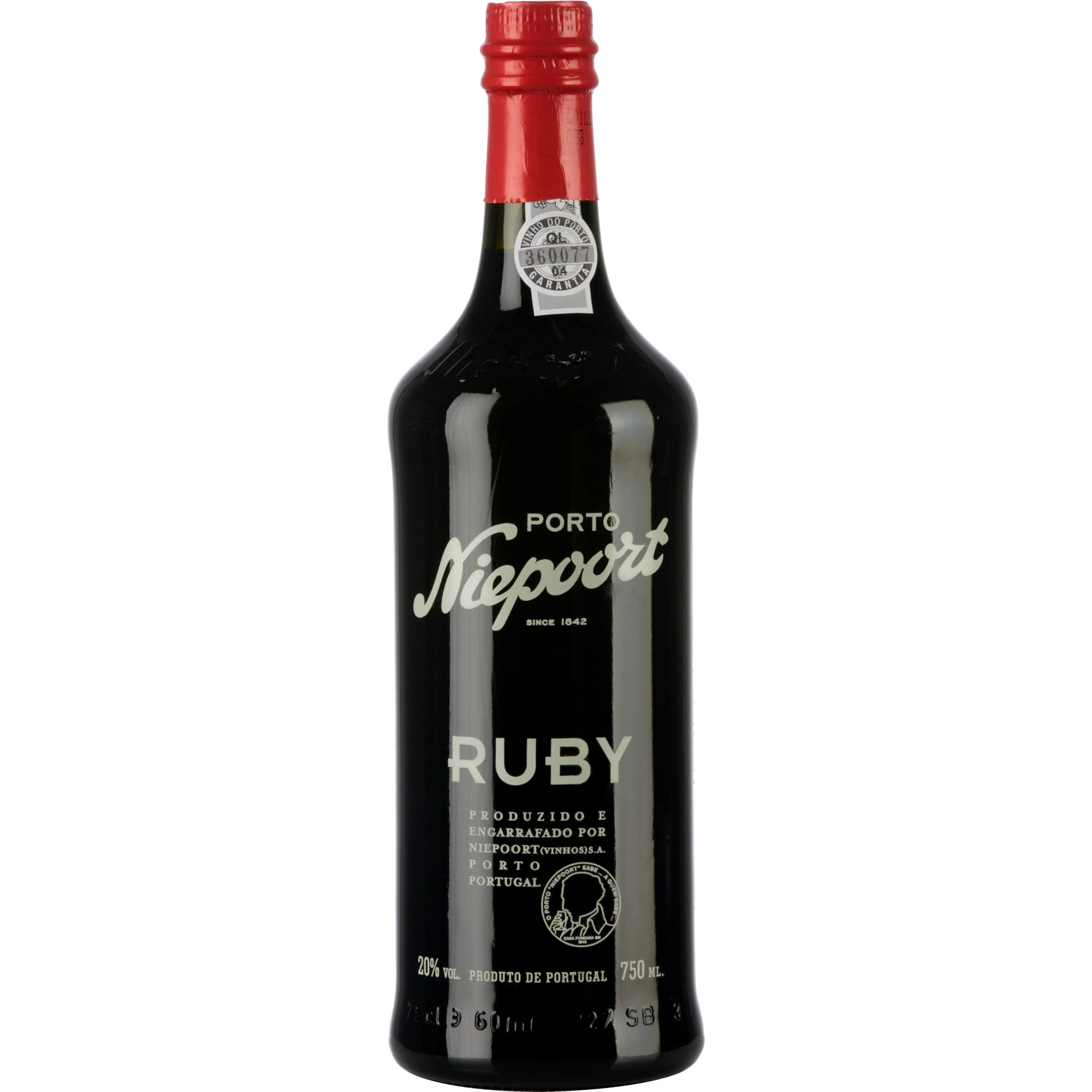 Niepoort Ruby Port, Vinho do Port DOC, 19,5 % Vol., Douro, Spirituosen