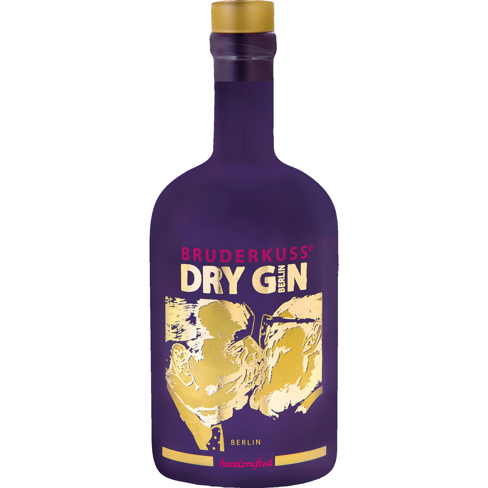 Bruderkuss Gin Lila Edition, 46 % vol. 0,5 L, Spirituosen