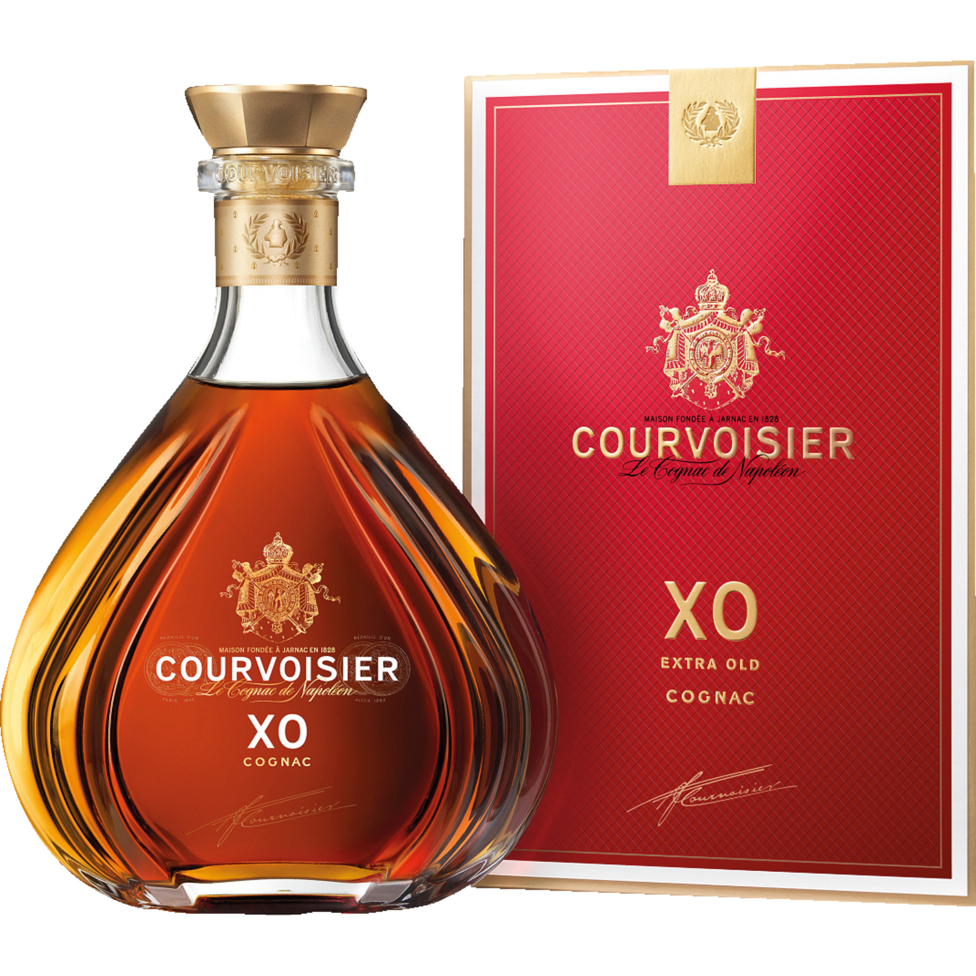 Courvoisier XO, Cognac AOP, 0,7 L, 40% Vol., Cognac, Spirituosen