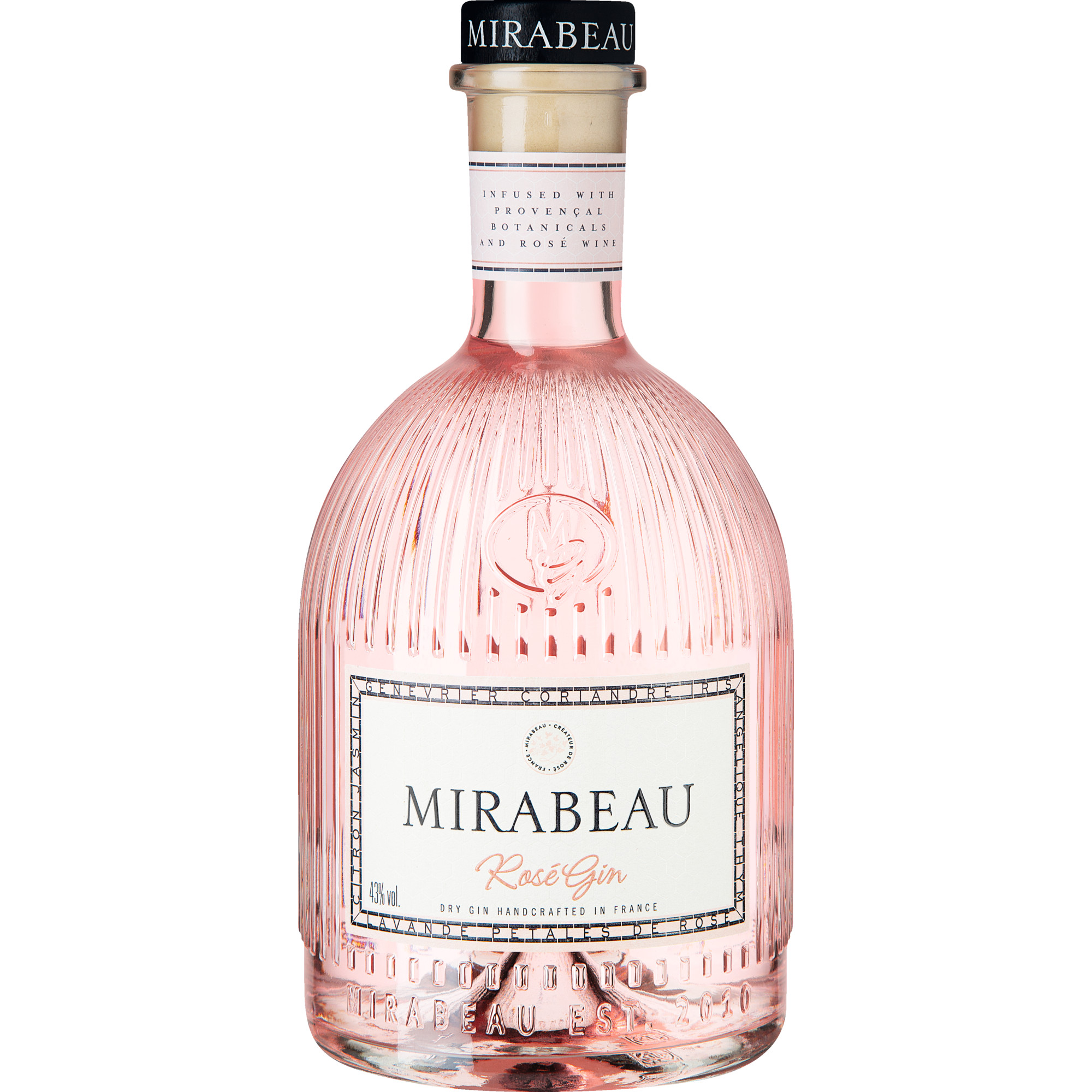 Mirabeau Dry Gin Rosé, 43 % vol. 0,7 L, Spirituosen
