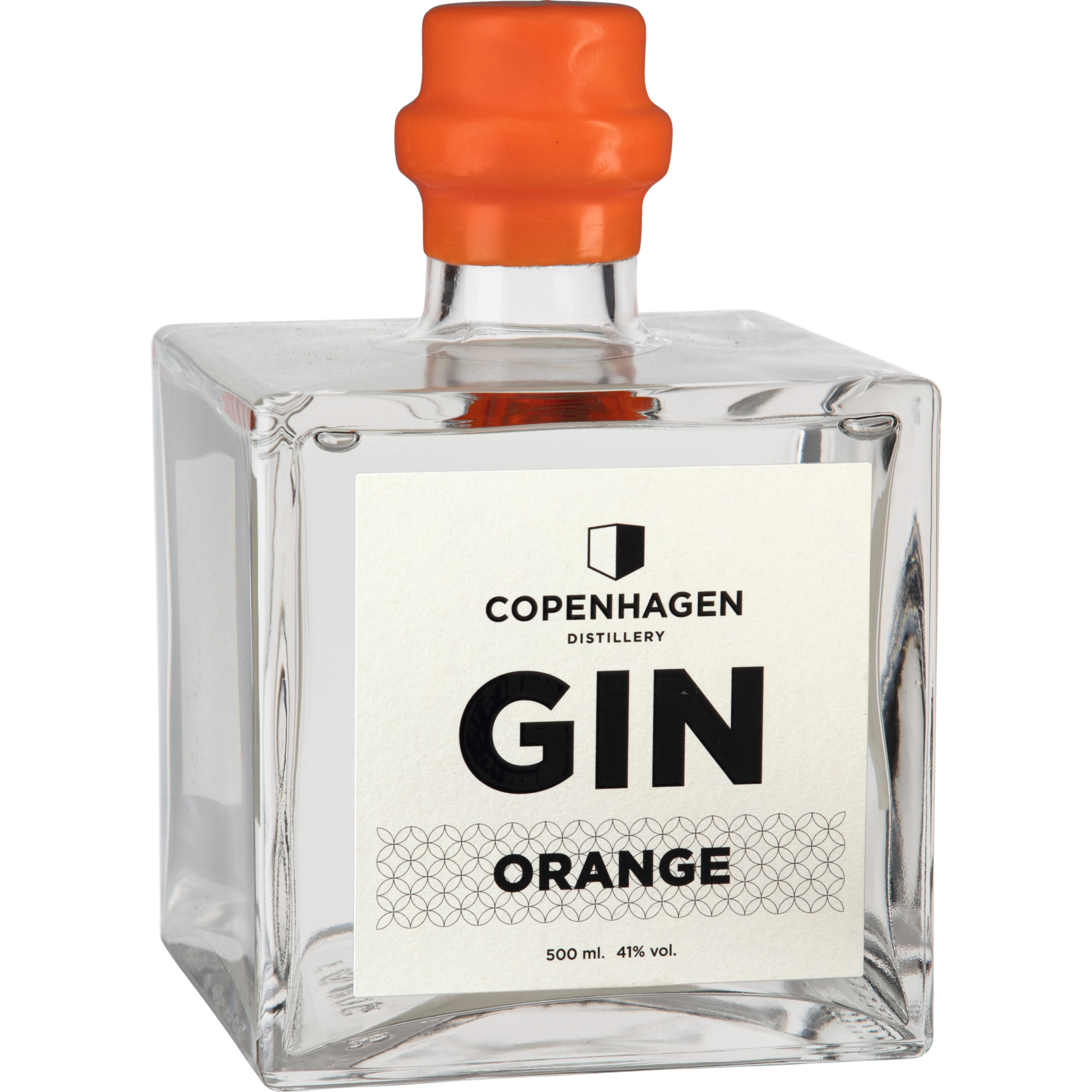 Copenhagen Distillery Orange Gin, 0,5 L, 41% Vol., Spirituosen
