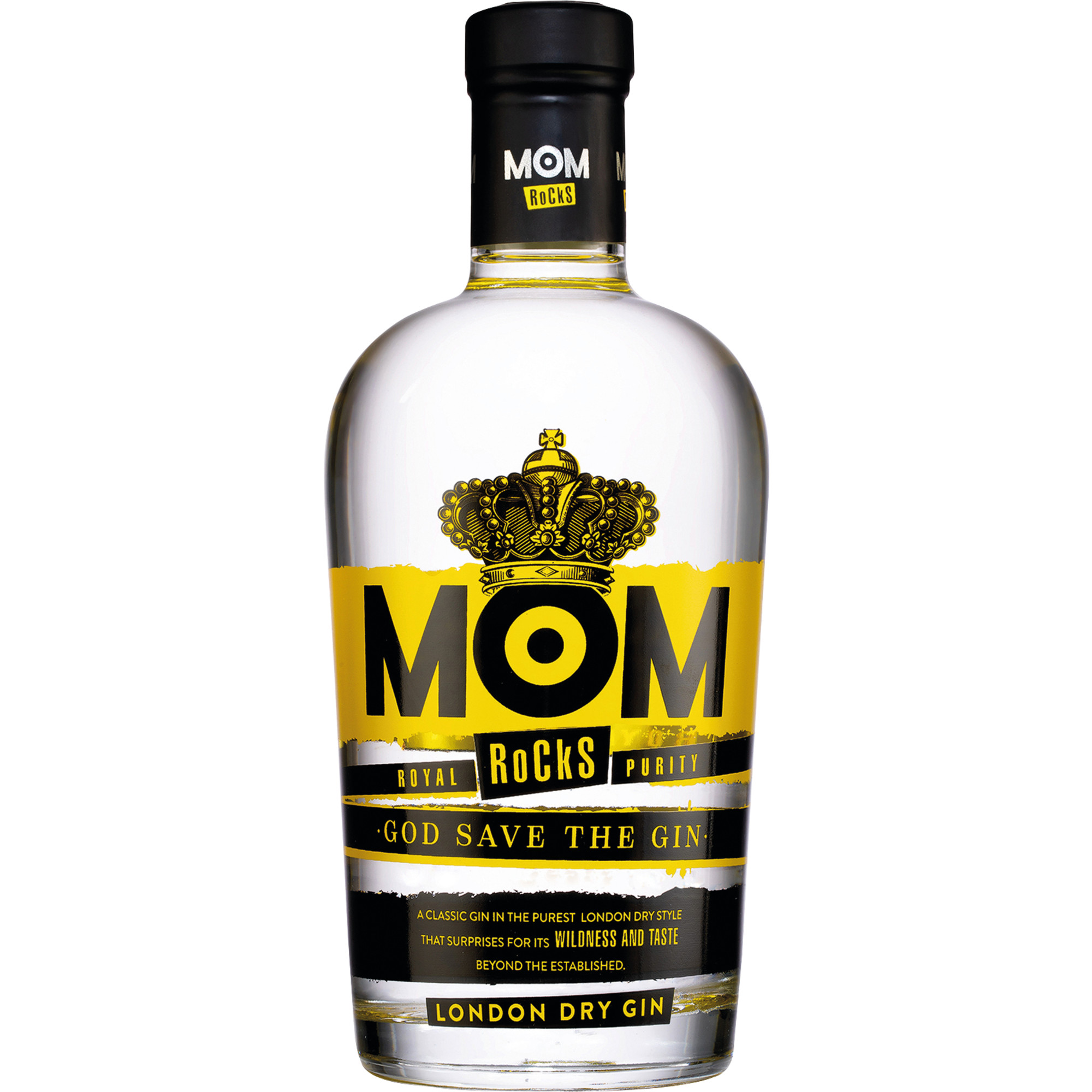 MOM Rocks Gin, England, 0,7 L, 37,5% vol., England, Spirituosen