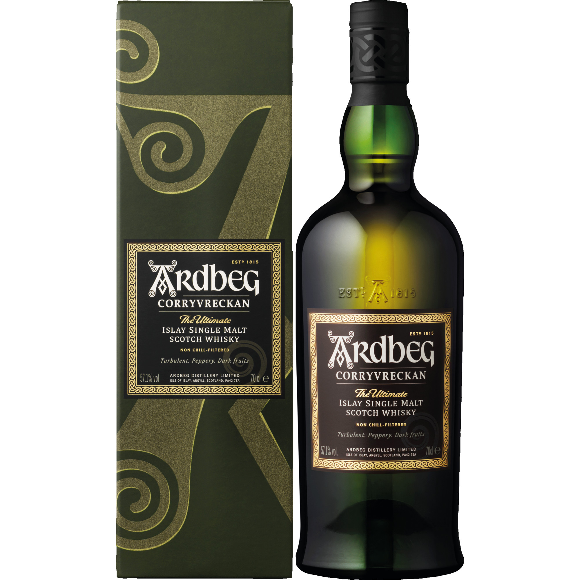 Ardbeg Corryvreckan The Ultimate, Islay Single Malt Scotch Whisky, 0,7 L, 57,1% Vol, Schottland, Spirituosen