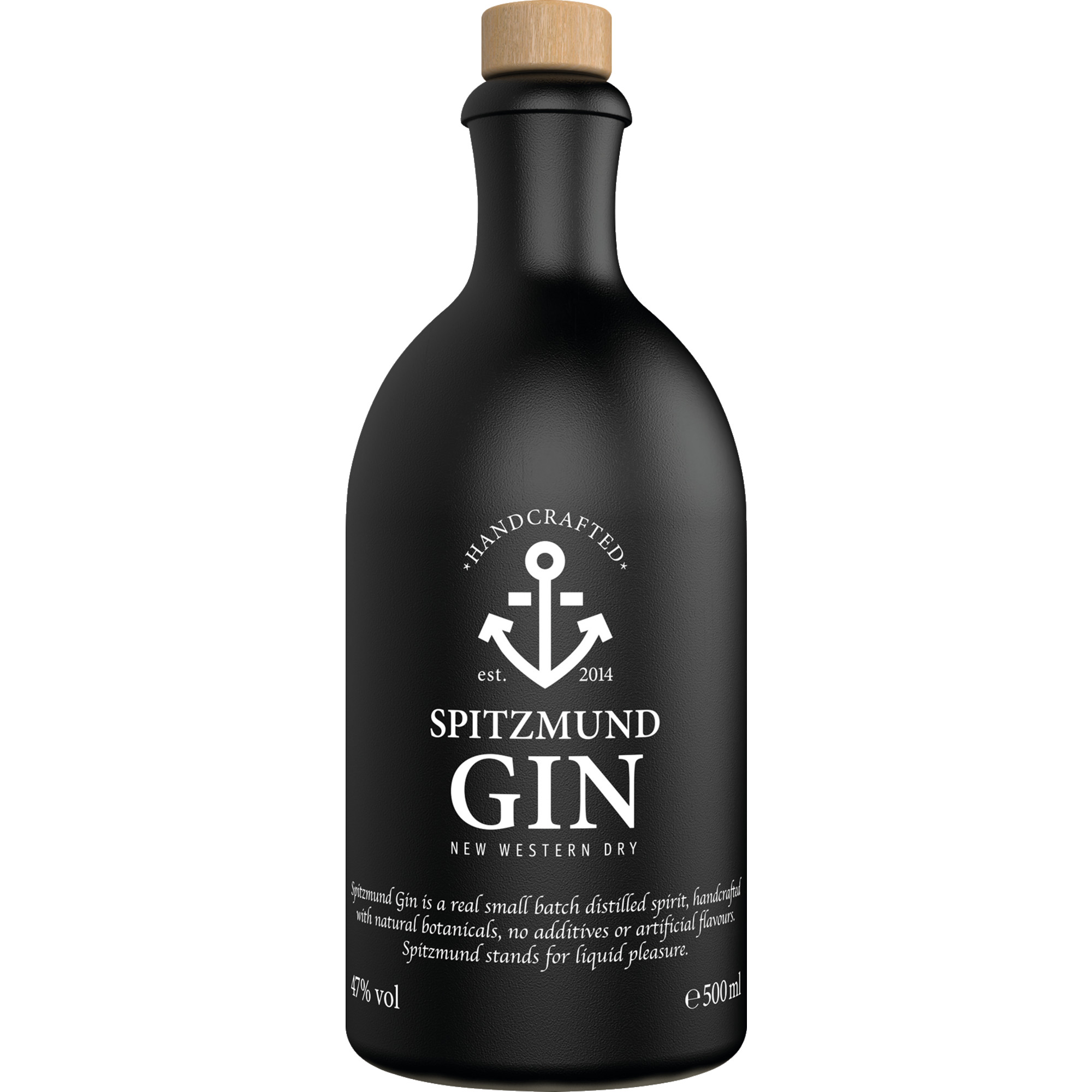 Spitzmund Gin, 47 % vol. 0,5 L, Spirituosen