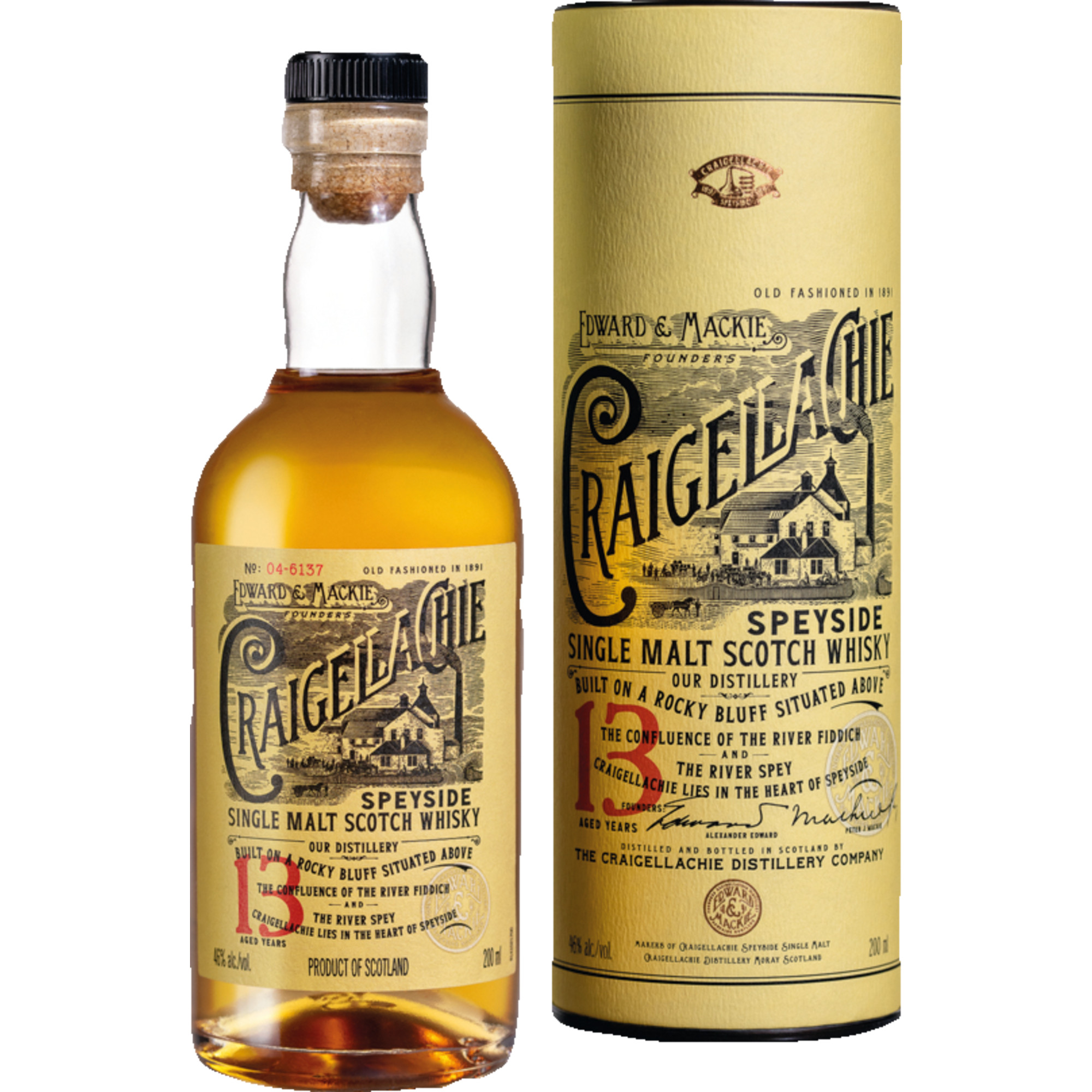 Craigellachie 13 Years Single Malt Whisky, 0,7L, 46% Vol., Spirituosen