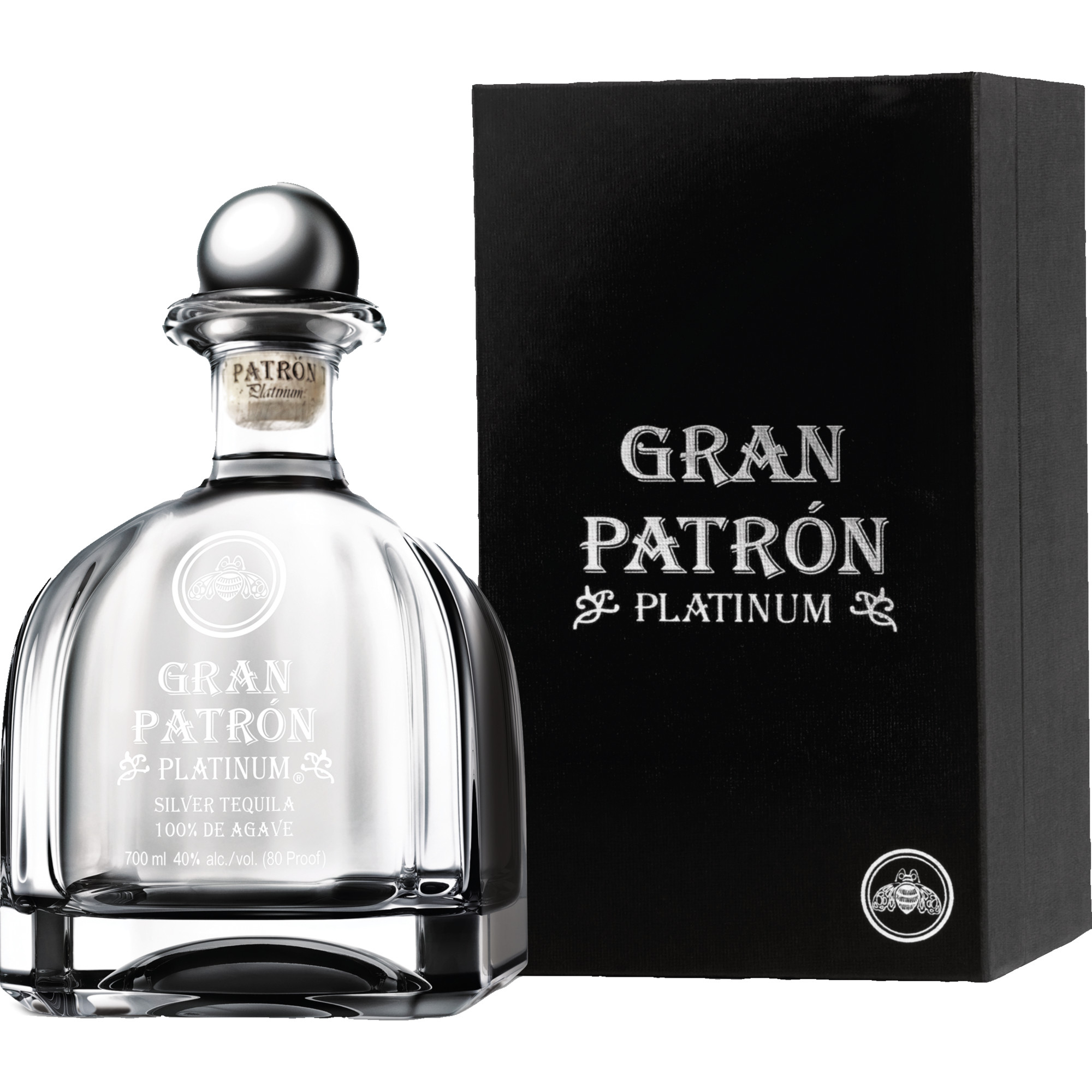 Gran Patron Platinum Tequila, 0,7 L, 40% Vol., Spirituosen