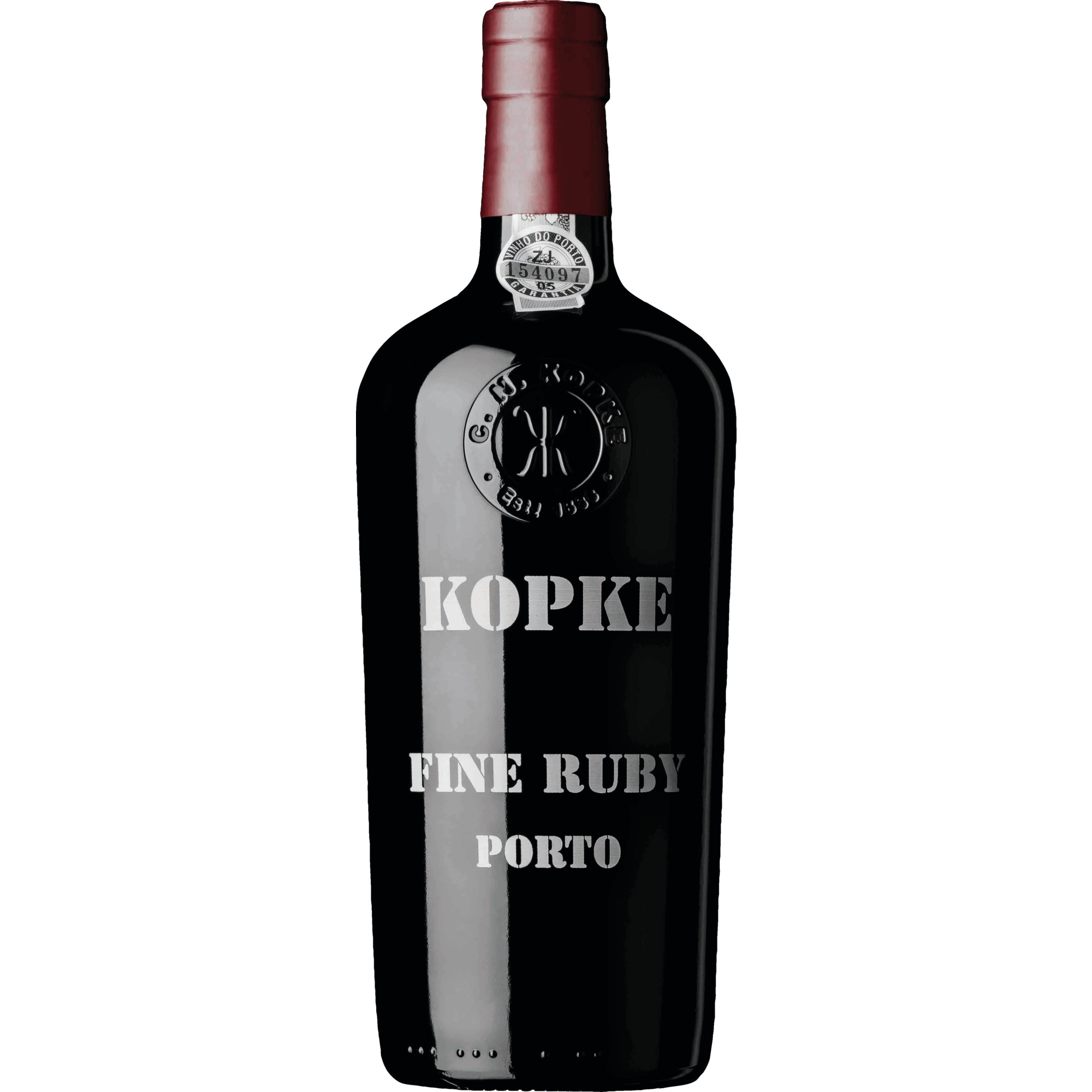 Kopke Fine Ruby Port, Vinho do Porto DOC, 0,75 L, 19,5% Vol., Douro, Spirituosen